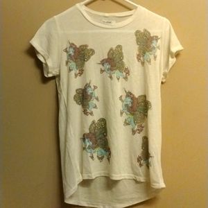 😍LAUREN MOSHI- Butterfly Unicorn Tee-shirt Size XS